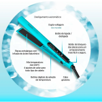 Prancha de Cabelo Conair CS41DBR Hyaluronic, Azul  Bivolt - Imagem 3