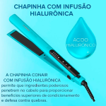 Prancha de Cabelo Conair CS41DBR Hyaluronic, Azul  Bivolt - Imagem 4