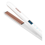 Prancha Alisadora Conair Double Ceramic, Display LCD,Opções de Temperatura, CS224DBR, Branco/Rose Bivolt - Imagem 2